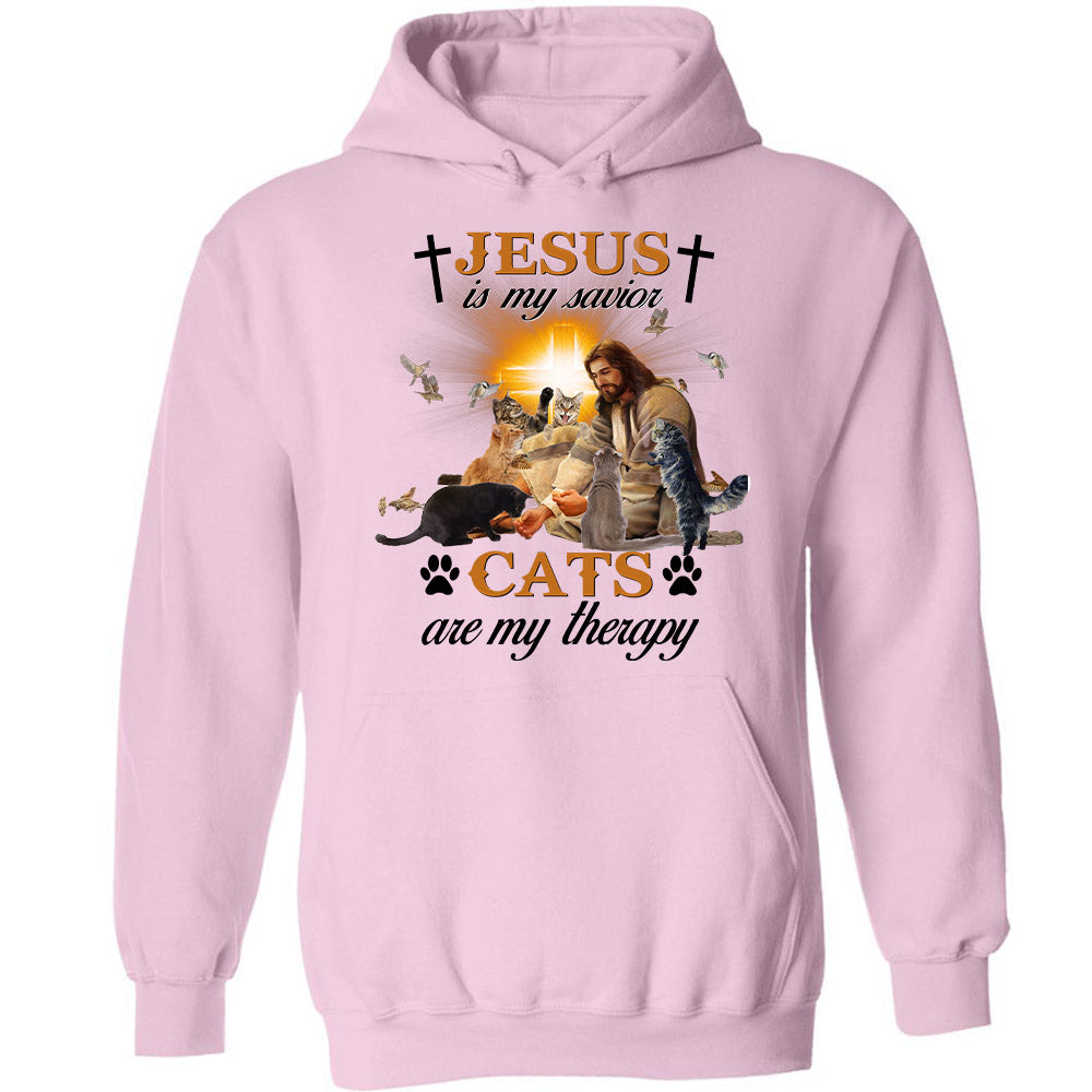 Jesus and therapy hoodie outlet