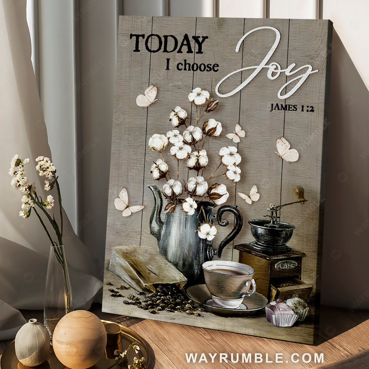 Choose Joy - 4x6 Canvas – Canvases for Christ