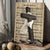 Black cross, White silk painting, Music sheet, The old rugged cross - Jesus Portrait Canvas Prints, Christian Wall Art