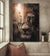 Lion of Judah, Lamb, Jesus Painting, Cross - Jesus Portrait Canvas Prints, Wall Art