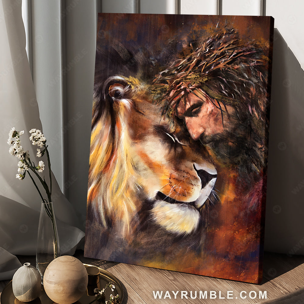 Preprinted Canvas Painting