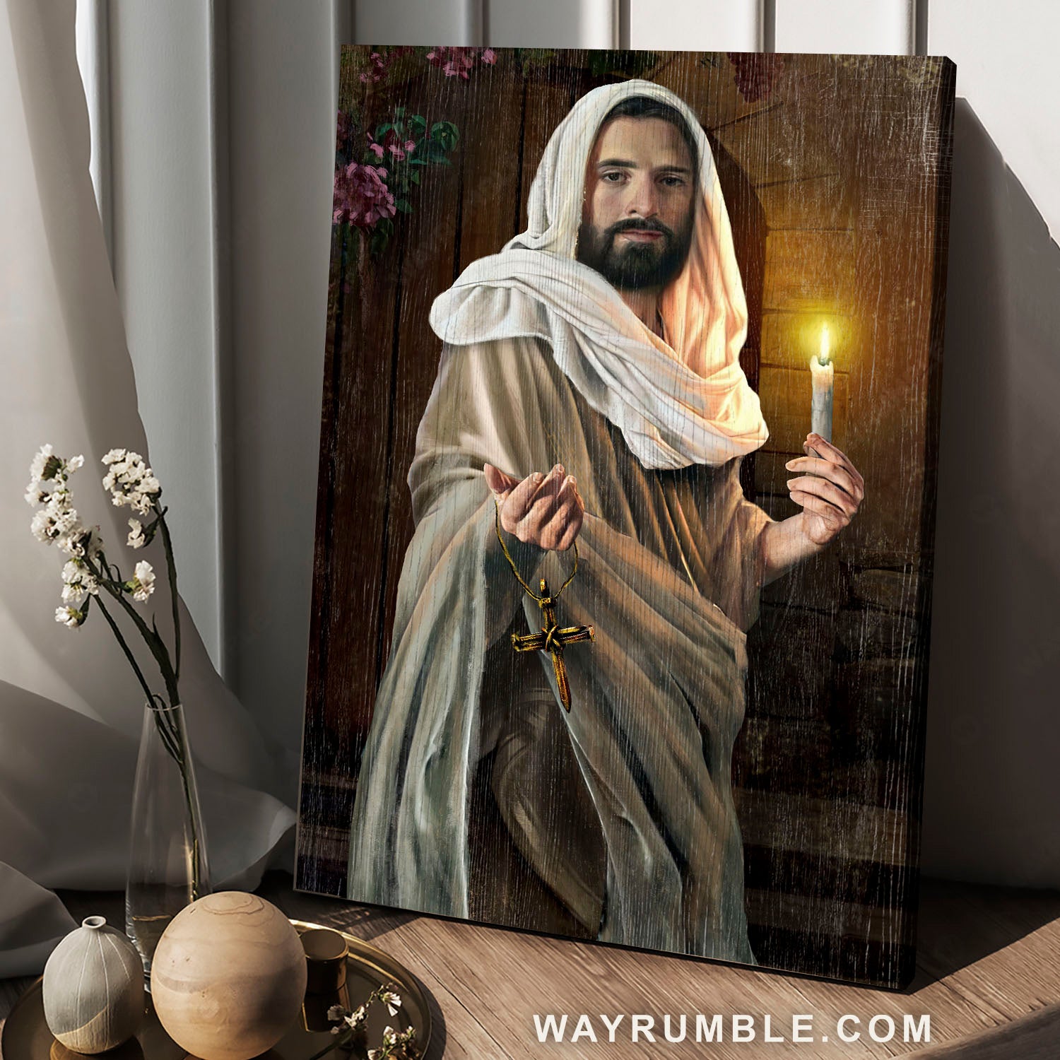 Jesus painting, Christ the redeemer, Jesus calls, Take my hand - Jesus Portrait Canvas Prints, Christian Wall Art