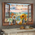 Hummingbird, Flowers, Beach, We will serve the Lord - Jesus Landscape Canvas Prints, Wall Art