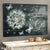 Lovely Dandelion, butterfly, Be still and know that I am God - Jesus Landscape Canvas Prints, Wall Art