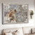 Cute cat, White window, Butterfly, Be still and know that I am God - Jesus Landscape Canvas Prints, Christian Wall Art