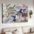 Hummingbird drawing, Watercolor flower, Inspirational art, God gave me you - Jesus Landscape Canvas Prints, Home Decor Wall Art