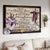 Awesome cross, Purple lily flower, Lamb of God, I still believe in amazing grace - Jesus Landscape Canvas Prints, Home Decor Wall Art