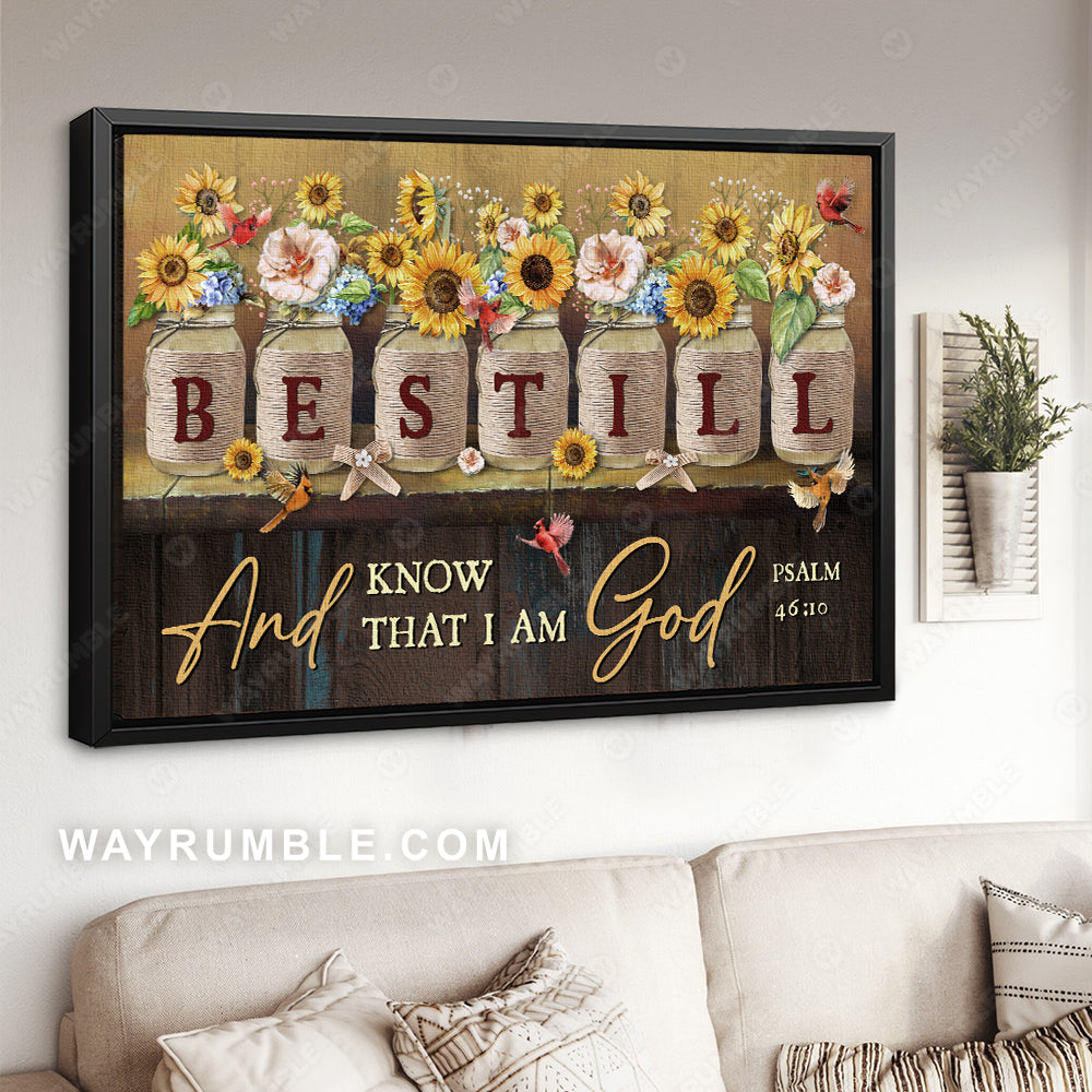 Flower painting, Blue butterfly, Verse of the day, Today I choose joy - Jesus Canvas Prints, Wall Art