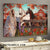 Jesus Painting, Autumn leaves, Beautiful horses - Jesus Landscape Canvas Prints, Wall Art