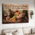 Party painting, Vintage kitchen, Hummingbird, Bless the food before us - Jesus Landscape Canvas Prints, Christian Wall Art