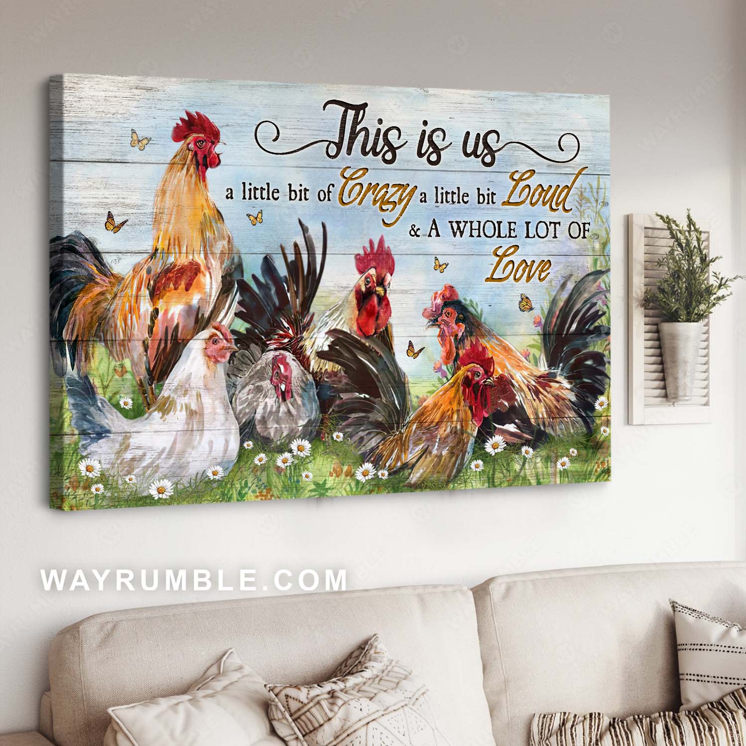 Chicken drawing, Farm animals, Daisy garden, Monarch butterfly, This is us - Jesus Landscape Canvas Prints, Home Decor Wall Art