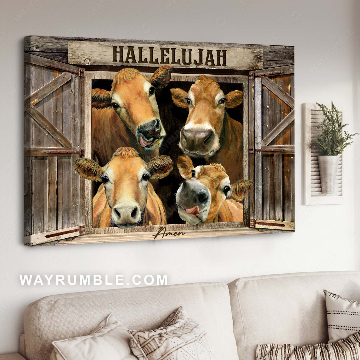 Farmhouse Kitchen Decor Wall Art Funny Kitchen Signs Black and White Canvas Funny Donkey Animal Pictures Rustic Farmhouse Style Wall Decor for