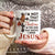 Praying hands, Red rose, Cross painting, I'm the only one that knows I need Jesus - Jesus White Mug