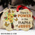 Sunflowers - There is power in the name of Jesus Aluminum Ornament