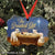 Jesus - Baby Jesus lamb - Aluminum Ornament