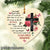 Jesus - Faith cross and rose - I can only imagine - Ceramic Ornament