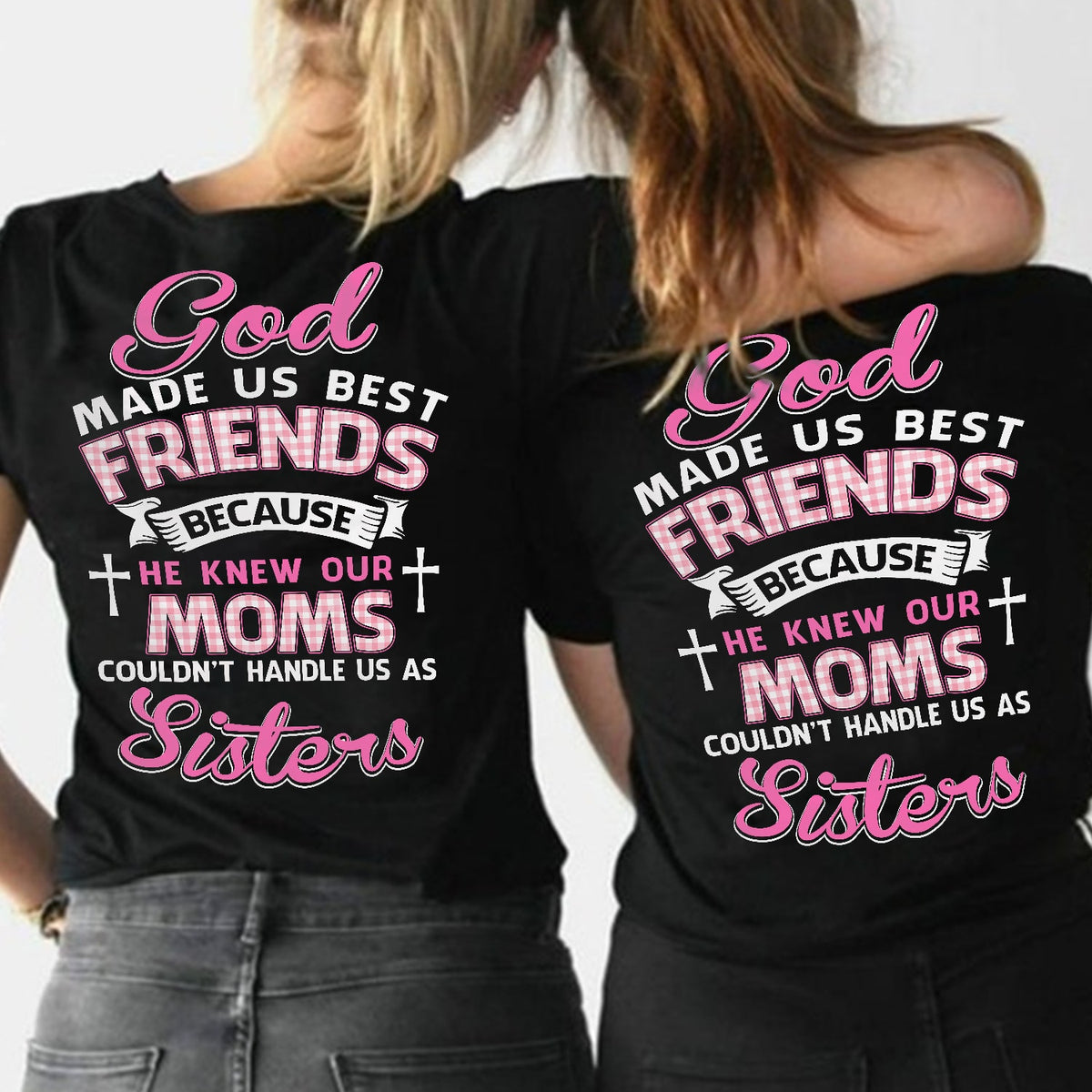 God made us shop best friends hoodies