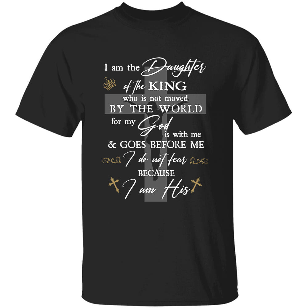 Jesus - Cross - I am the daughter of King - Apparel