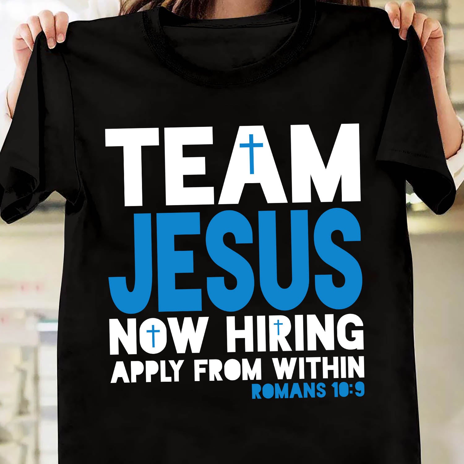 Team Jesus now hiring, apply from within - Jesus Black Apparel