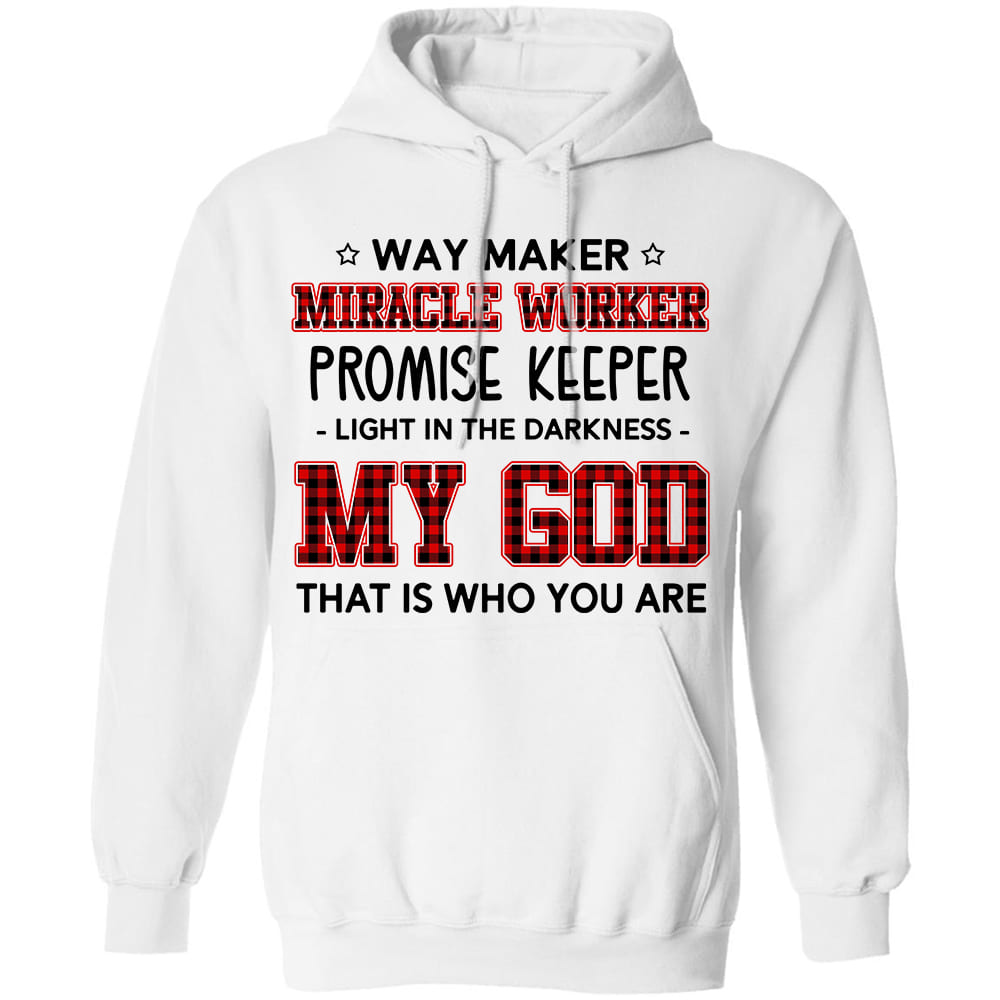 My God, you are way maker, miracle worker, promise keeper, light in the darkness