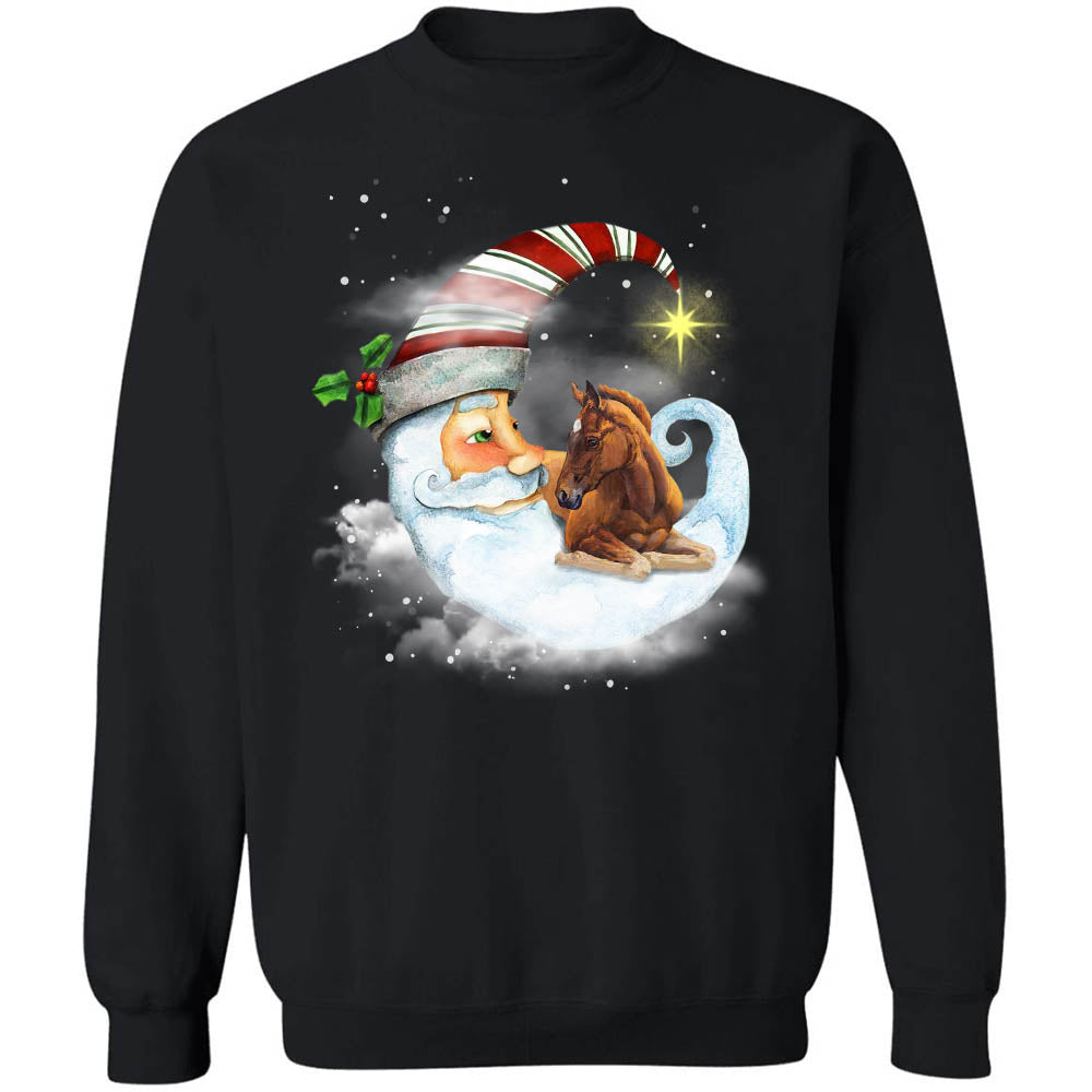 Jesus - Santa moon with horse - Apparel