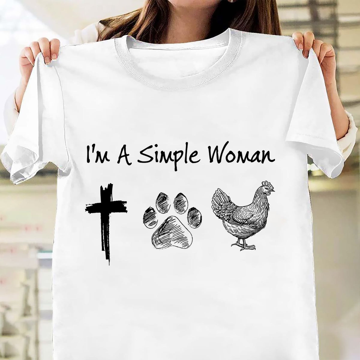 I&#39;m a simple woman - Jesus Apparel
