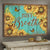 Sunflower, Butterfly, Just breathe - Jesus Landscape Canvas Prints, Wall Art