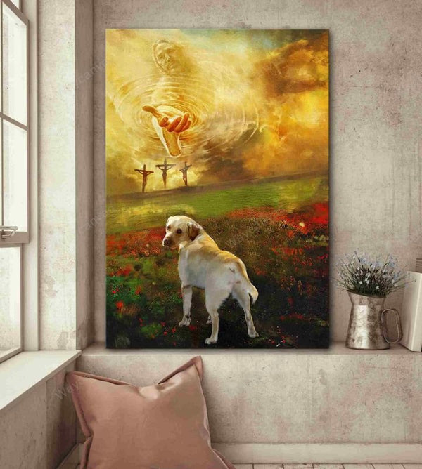Yellow lab wall art outlet