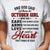 October Girl - And God said let there be - Jesus White Apparel