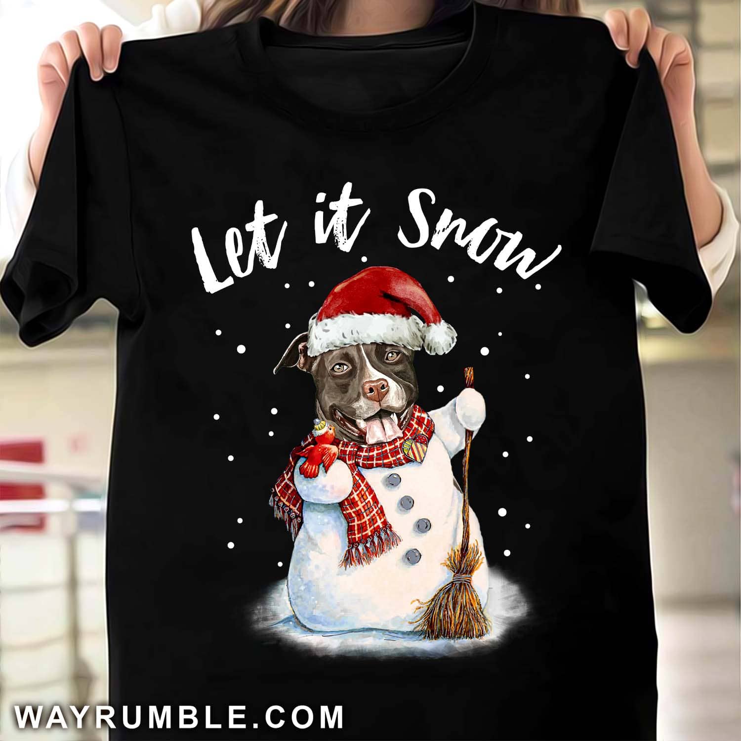 Pit bull - Let it snow - Amazing Apparel