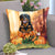 Rottweiler and awesome Halloween pumpkins Rottweiler AOP Pillow