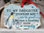 To my daughter - Penguin - There is something good in everyday - Aluminum Ornament
