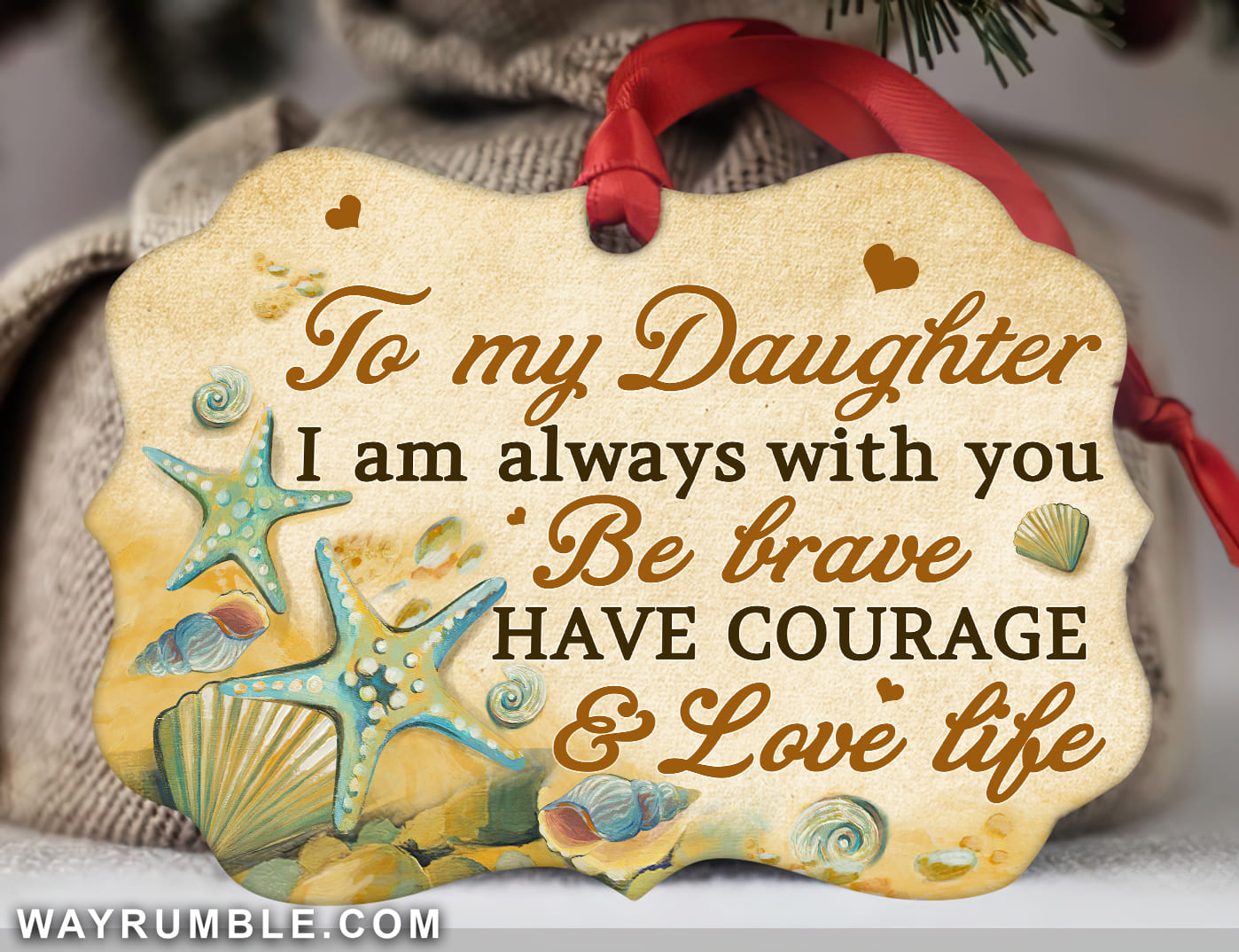 To my daughter - Starfish - I am always with you