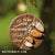 To my son - Feet - You never walk alone - Ceramic Ornament