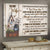 To my wife, Cotton flower vase, Bird nest, I love you forever and always - Couple Landscape Canvas Prints, Wall Art