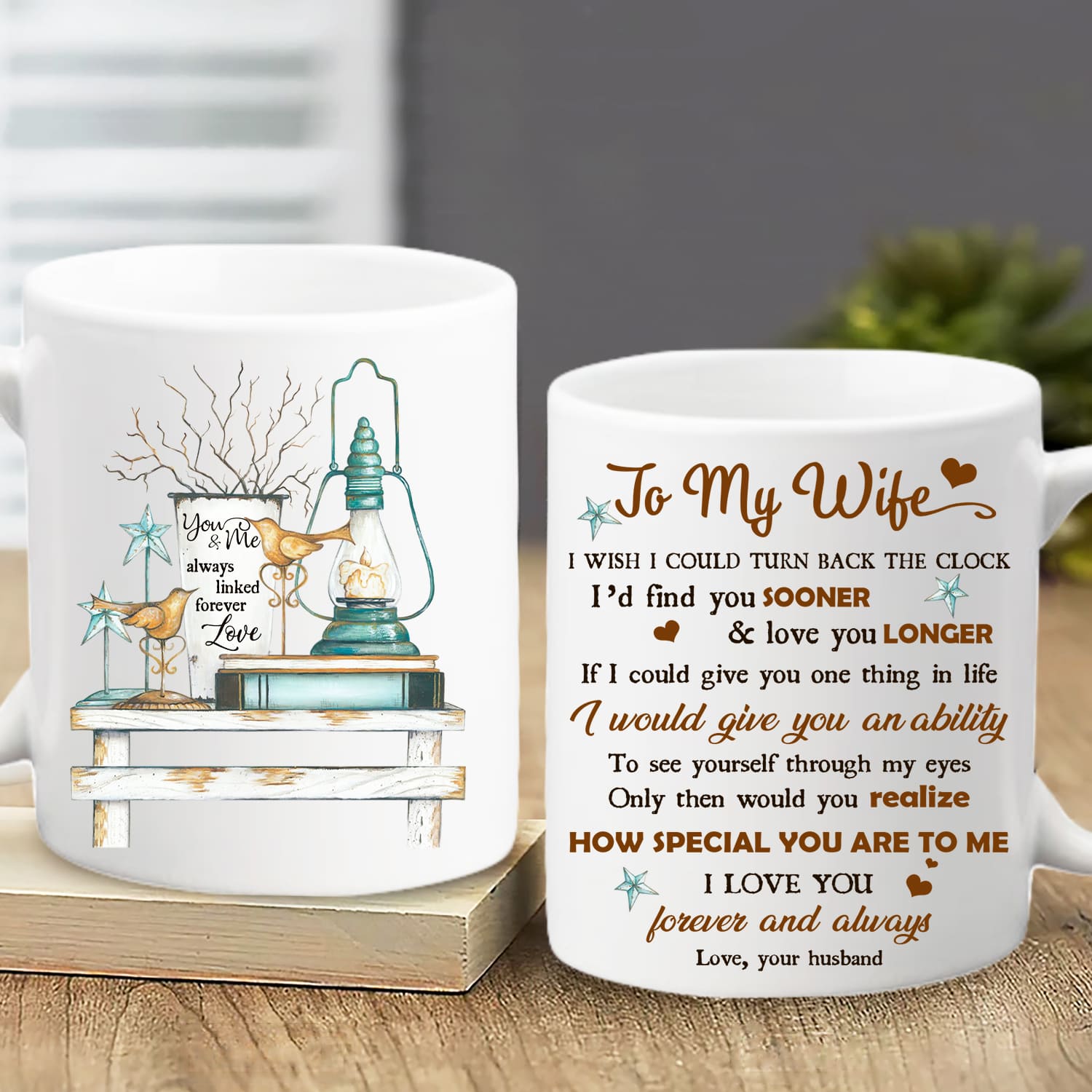To my wife - How special you are to me - Couple Mug