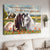 There is nothing stronger than the love between you and me -Horses couple Landscape Canvas Prints, Wall Art