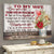 To my wife, Cardinal, Poinsettia Flower, Once upon a time, I became yours - Family Landscape Canvas Prints, Wall Art