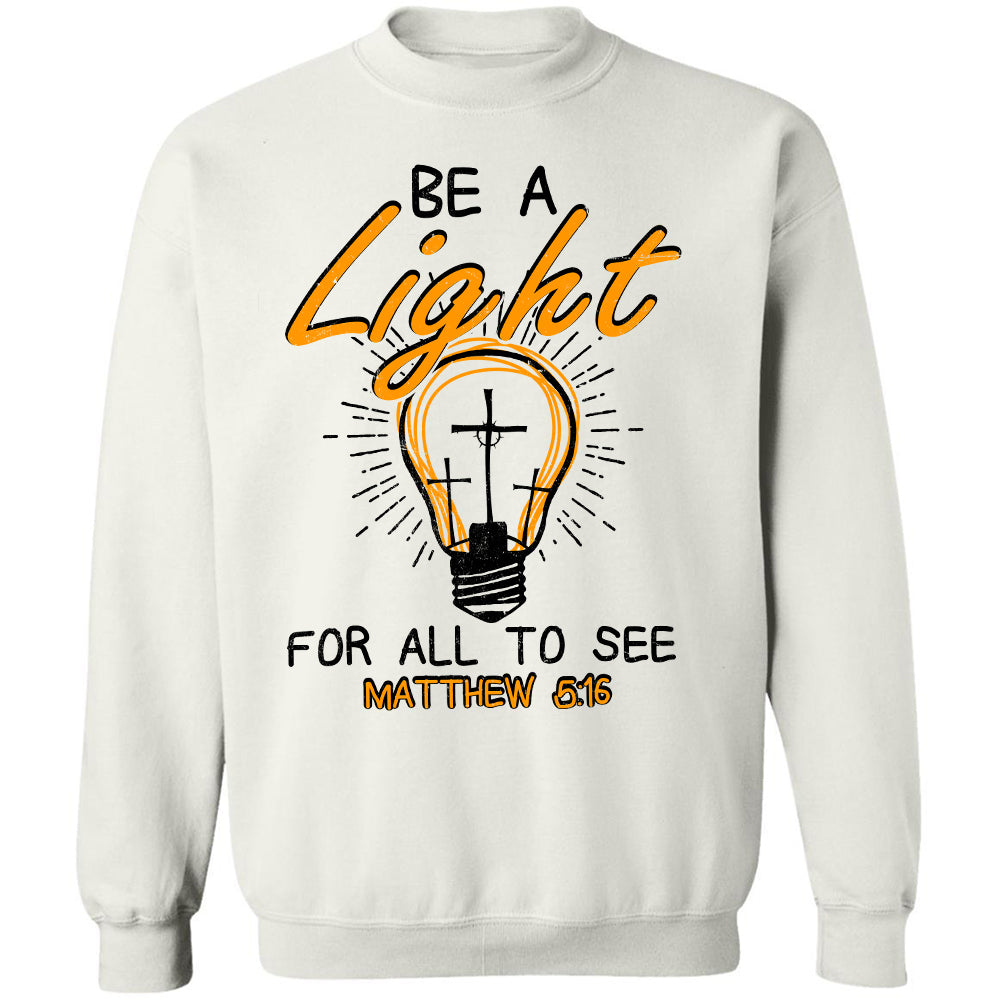 Buld - Be the light - Jesus White Apparel